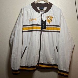 New with tag harry potter Hufflepuff bomber jacket